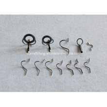 Pesca com mosca Gunmetal Serpente guia conjunto